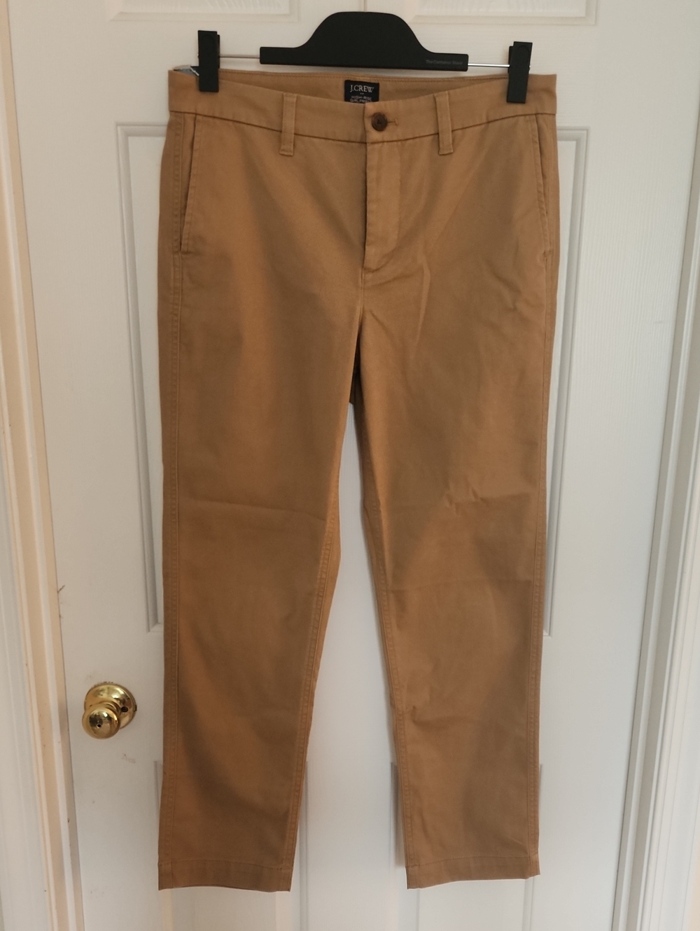 J. Crew Womens High Rise Girlfriend Khaki Tan Chinos